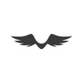 Wing logo symbol vector