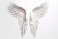 Wing Transparent Isolated Feathers, AI