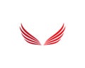 Wing vector icon illustration design Royalty Free Stock Photo