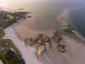 Wingaersheek Beach, Cape Ann, Massachusetts, USA Royalty Free Stock Photo