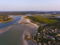 Wingaersheek Beach, Cape Ann, Massachusetts, USA Royalty Free Stock Photo