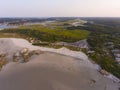 Wingaersheek Beach, Cape Ann, Massachusetts, USA Royalty Free Stock Photo