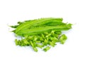 Winged Beans on white background