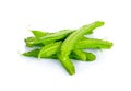 Winged Beans on white background Royalty Free Stock Photo