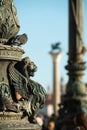 The winged lion of San Marco, Venice