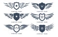 Winged logo company set