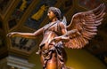 Winged Victory ancient sculpture of Nika Royalty Free Stock Photo