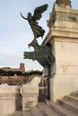 Victor Emmanuel II National Monument in Rome, Italy Royalty Free Stock Photo