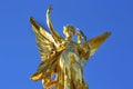 Winged Victory Victoria Memorial Buckingham Palace London England Royalty Free Stock Photo