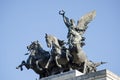 Winged Victory on Wellington Arch Monument Royalty Free Stock Photo
