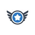 Wings badge icon