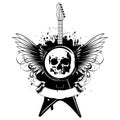 Wings guitar skull_var 6