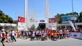 The Wings for Life World Run, Izmir, Turkey Royalty Free Stock Photo