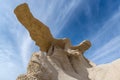 The Wings rock formation in Bisti/De-Na-Zin Wilderness Area, New Mexico
