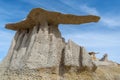 The Wings rock formation in Bisti/De-Na-Zin Wilderness Area, New Mexico Royalty Free Stock Photo