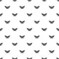 Wings star fighter pattern seamless vector