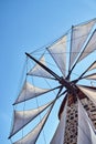 Wings of a traditional windmill Royalty Free Stock Photo