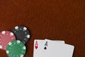 Wining Poker hand