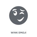 Wink emoji icon from Emoji collection.