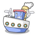 Wink ship character cartoon style