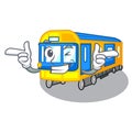 Wink subway train toys in shape mascot