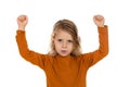 Winner child Royalty Free Stock Photo