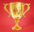 Winner cup Royalty Free Stock Photo