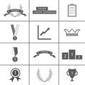 Winner Leader Vector Icons Set