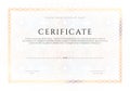 Winner luxury certificate template design, blank diploma