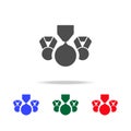 Winner medals icons. Elements of sport element in multi colored icons. Premium quality graphic design icon. Simple icon for