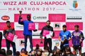 Winners award ceremony in Cluj Arena Stadium