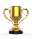 Winners cup 3d Royalty Free Stock Photo