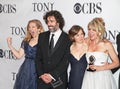 Winners from `The Norman Conquests` Celebrate at 2009 Tony Awards Royalty Free Stock Photo