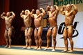 Winners of Open Cup of bodybuilding Royalty Free Stock Photo