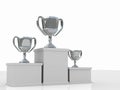 Winners podium Royalty Free Stock Photo