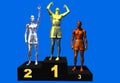 Winners podium Royalty Free Stock Photo