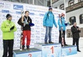 Winners of VI international childrens winter games from UFA