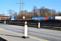 Winningen, Germany - 02 08 2023: Road works because of brige damage at MoseltalbrÃ¼cke