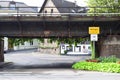 Winningen, Germany - 08 25 2023: Village entry street