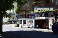 Winningen, Germany - 07 12 2022: Village life with an open kiosk