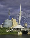 Esplanade Riel Footbridge of Winnipeg