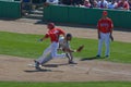 Winnipeg Goldeyes vs Kansas City T-Bones Royalty Free Stock Photo