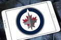 Winnipeg Jets ice hockey team logo Royalty Free Stock Photo