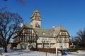 Winnipeg, Manitoba, Canada - 2014-11-21: Winter view on Pavilion Gallery Museum