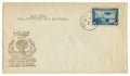 Winnipeg, Montreal, Canada - 2 March 1939: canadian historical envelope: cover with cachet trans canada air mail first official f