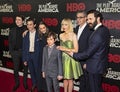 Winona Ryder, Zoe Kazan, and John Turturro at HBO Red Carpet Premiere of `The Plot Against America`