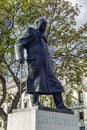 Winston Churchill memorial statue