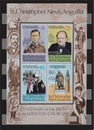 Winston Churchill stamps Royalty Free Stock Photo