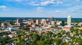 Winston-Salem, North Carolina Skyline Aerial Royalty Free Stock Photo