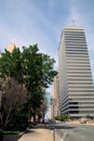 Winston Tower Building in Downtown Winston-Salem Royalty Free Stock Photo